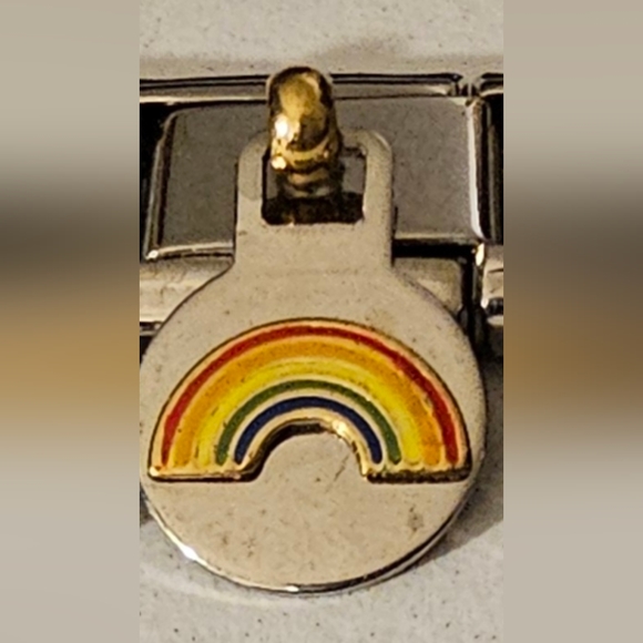 USA Flag, Birthday Cake, Mom, and Rainbow Italian Charms - Picture 3 of 4